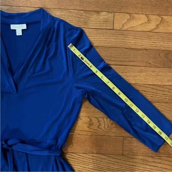 Elegant Blue Charter Club Jersey Dress - Picture 6 of 14